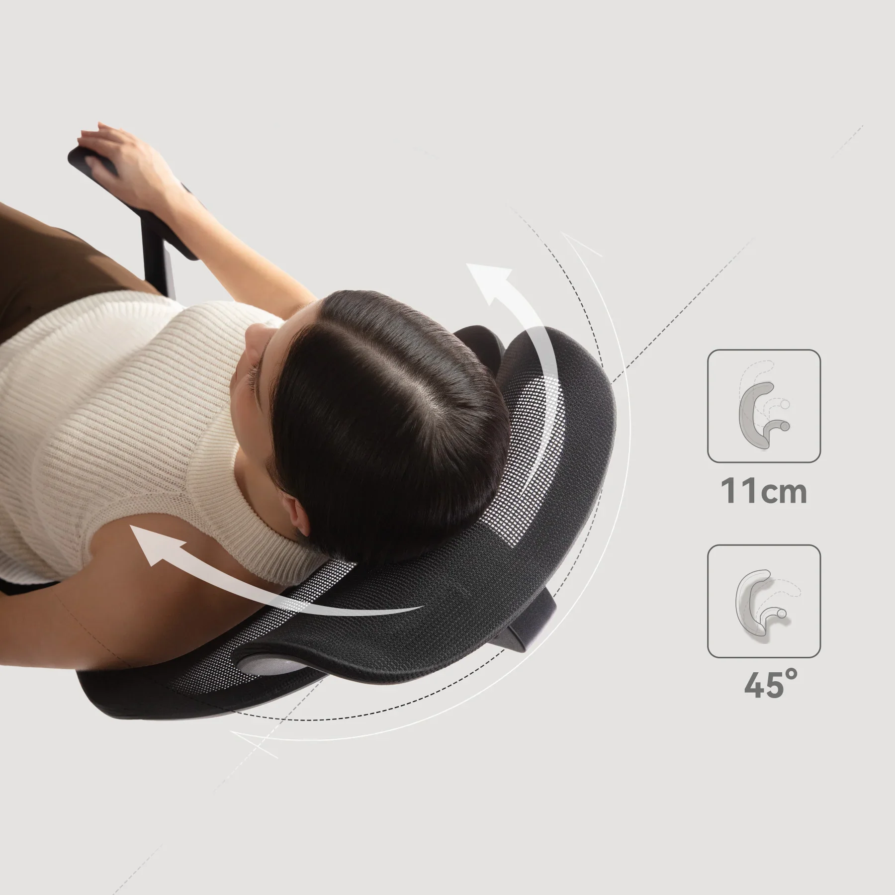 Sihoo M56C Dual-Back Ergonomic Office Chair with Soft Cushion - Image 6