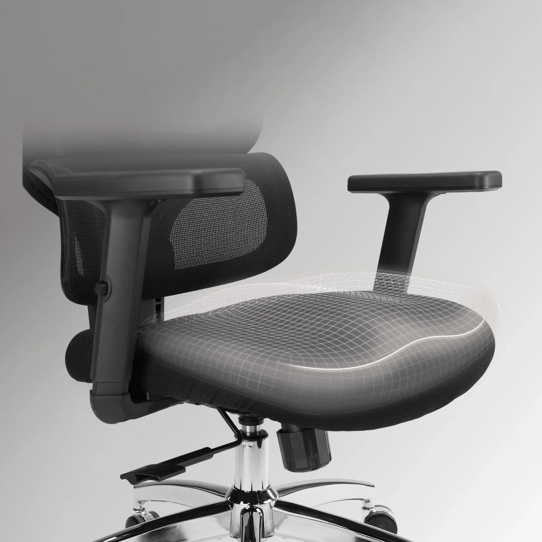 Sihoo M56C Dual-Back Ergonomic Office Chair with Soft Cushion - Image 7
