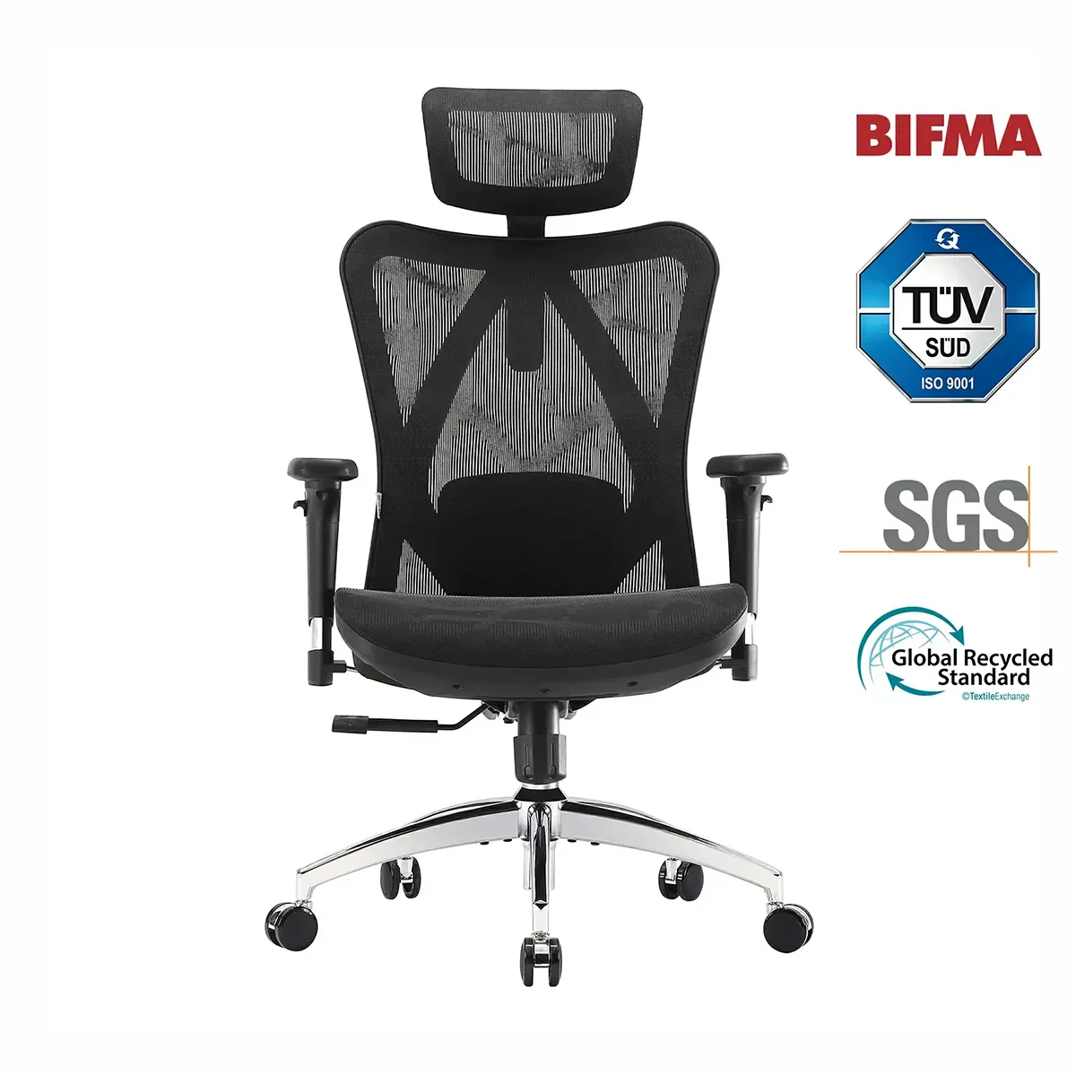 Sihoo M57 Ergonomic Office Chair with Breathable Mesh Cushion - Image 7