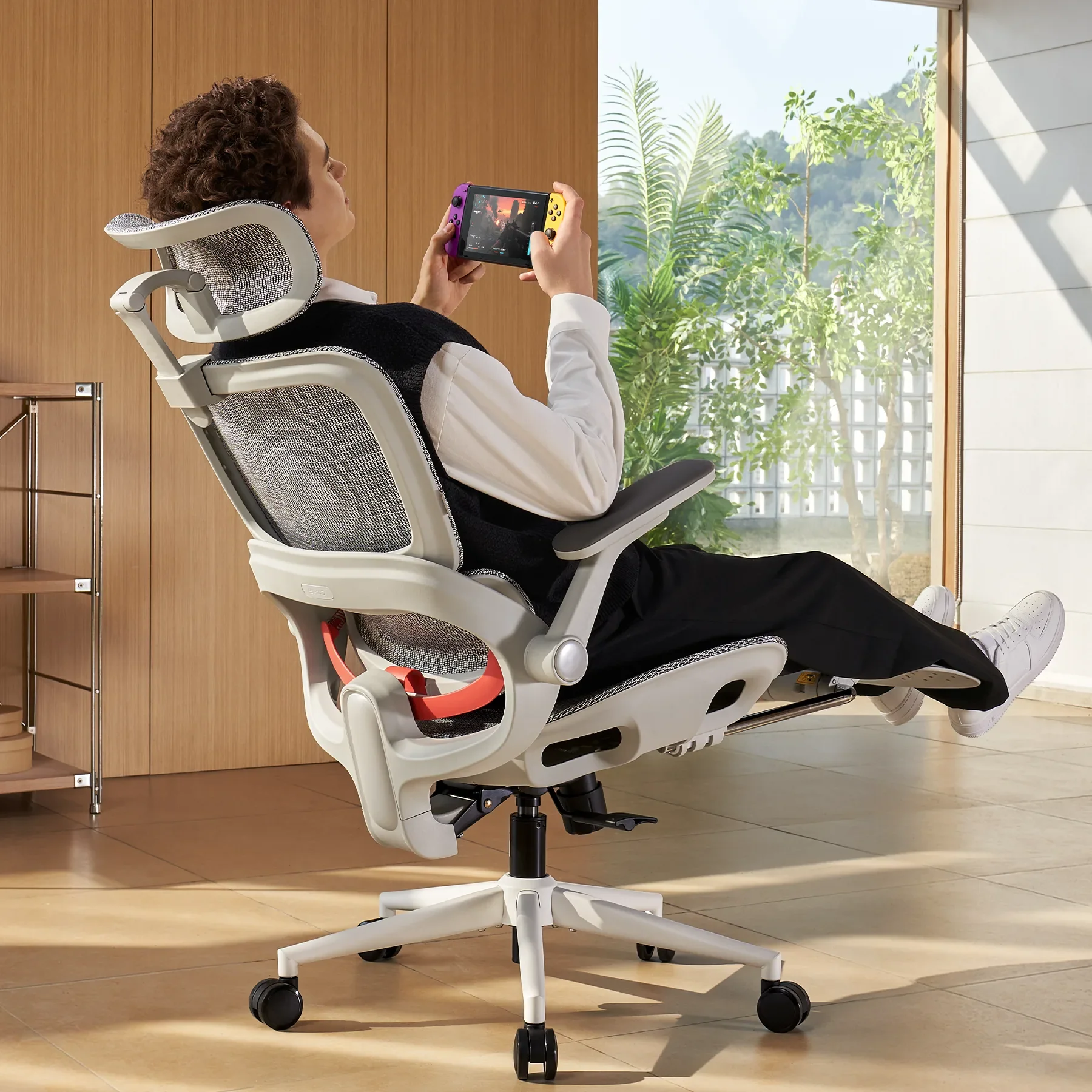 Sihoo B100 Pro Ergonomic Office Chair With Flip-Up Armrest - Image 3