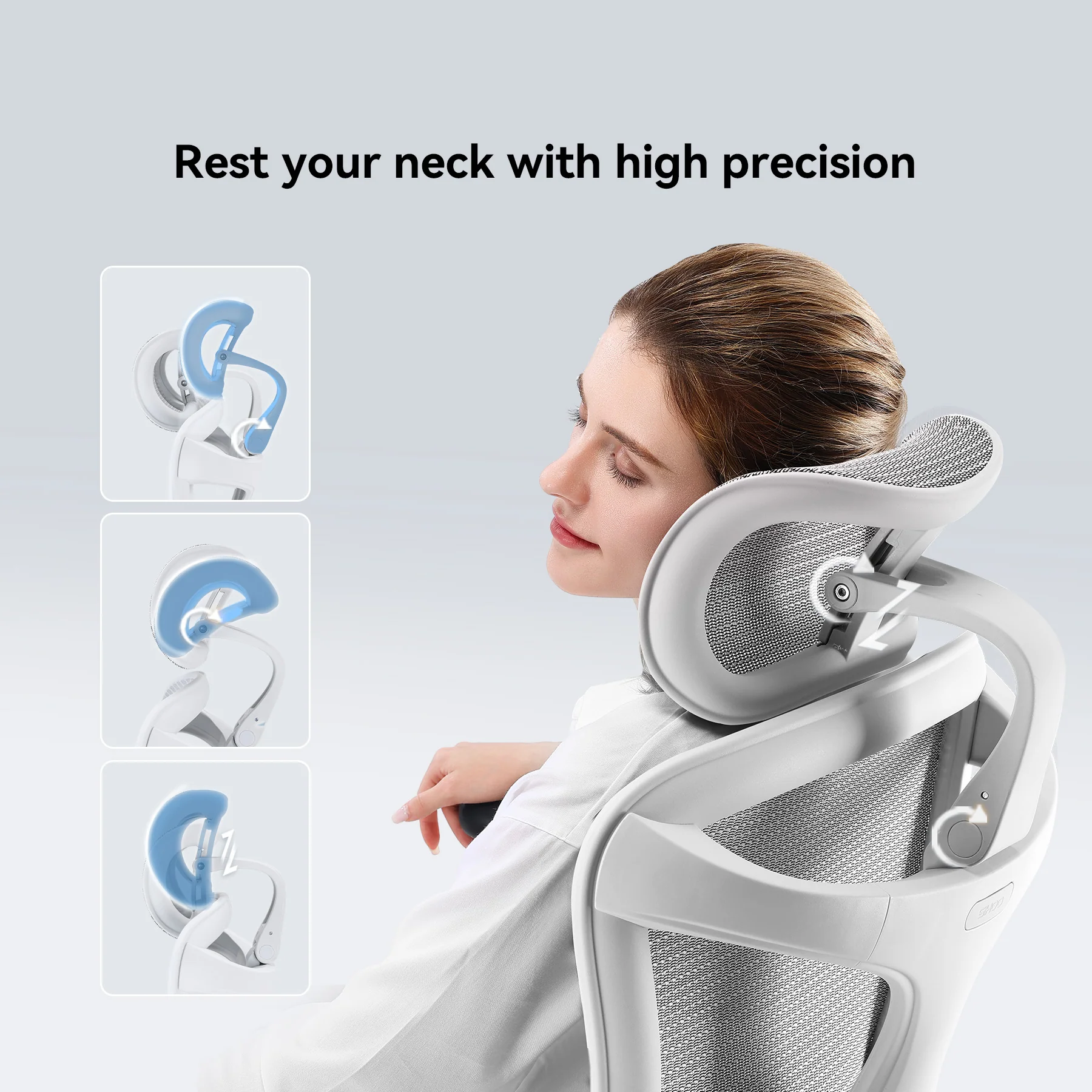 Sihoo C300 Ergonomic Office Chair - Footrest Version - Image 5