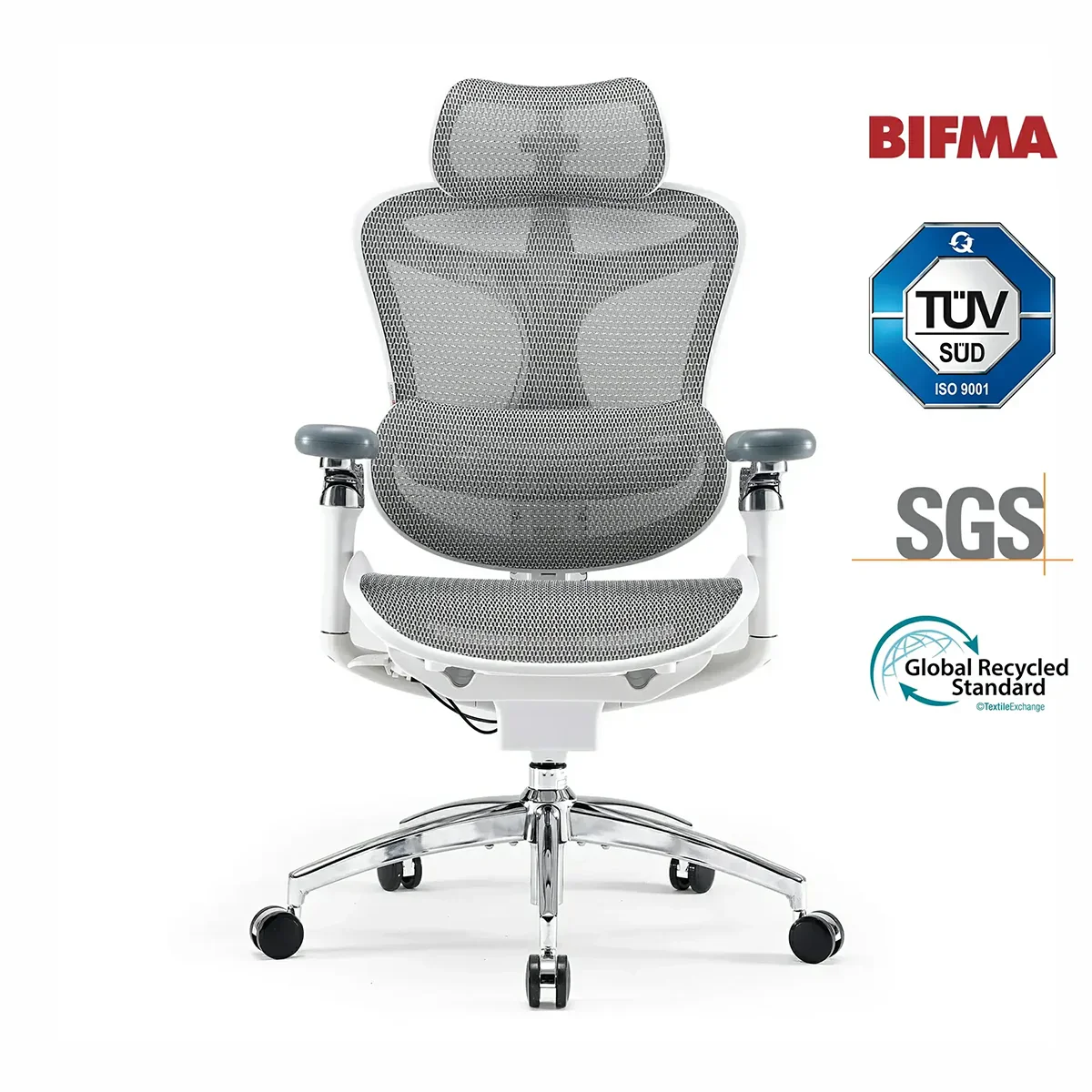 Sihoo C300 Pro Ergonomic Office Chair with Seat Depth for Long Sitting - Image 13