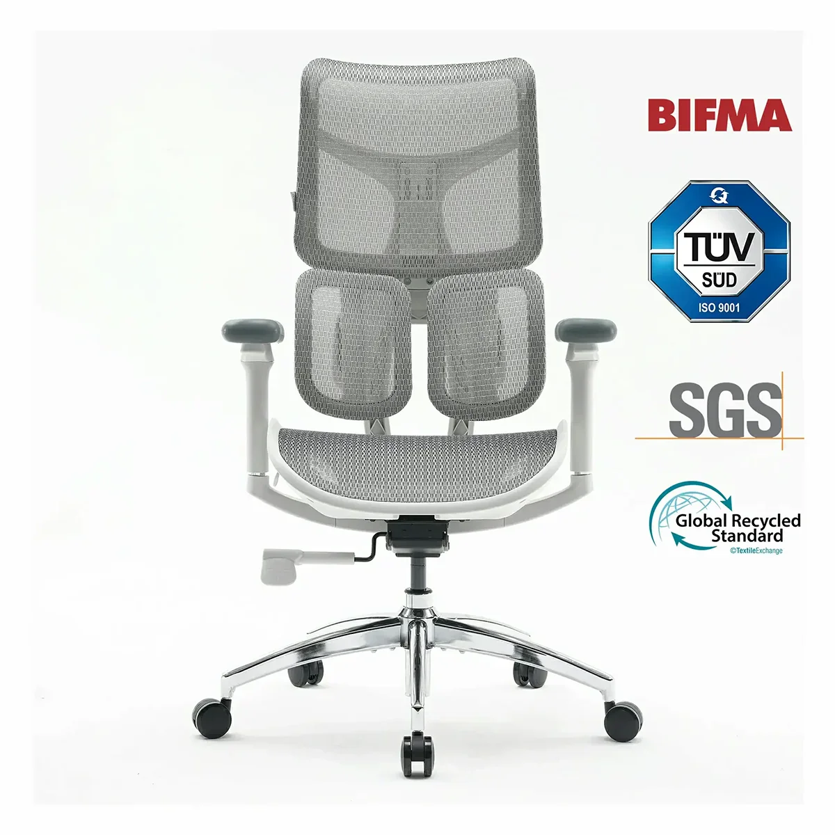 Sihoo S100 Dynamic Ergonomic Office Chair with Lumbar Support - Image 12